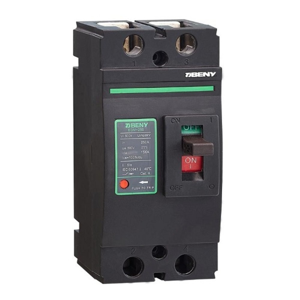 DC Circuit Breaker - 2P, 250A, 500VDC